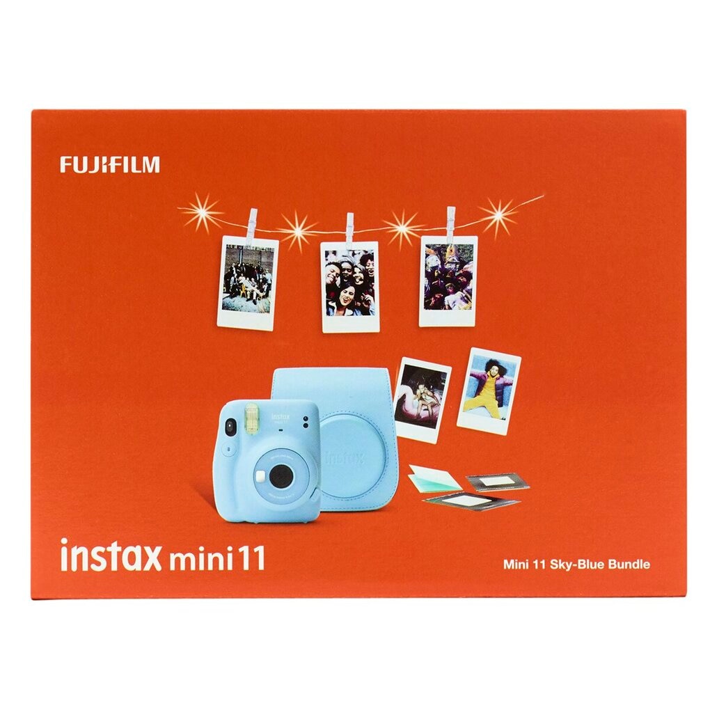Fujifilm instax Mini 11 Sky Blue Bundelset