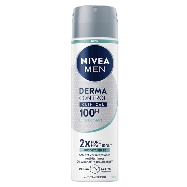 NIVEA Men Derma Control Clinical Ultra Comfort Deodorant Spray