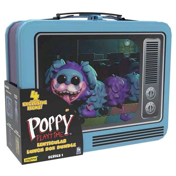 Poppy Playtime Huggy Wuggy Lenticular Lunchbox Bundle