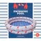 Swim Essentials Gestreept Zwembad met Kreeftenprint