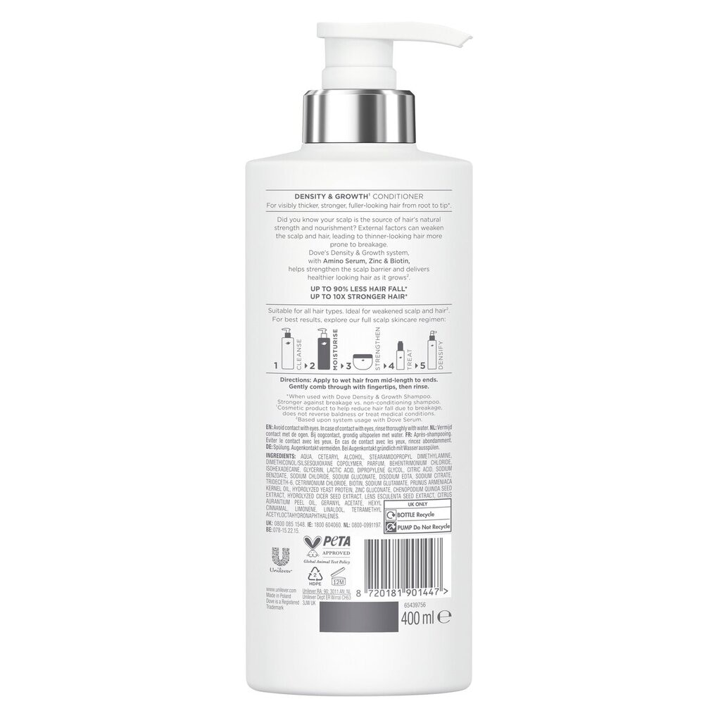 Dove Scalp+Hair Therapy Density & Growth Conditioner