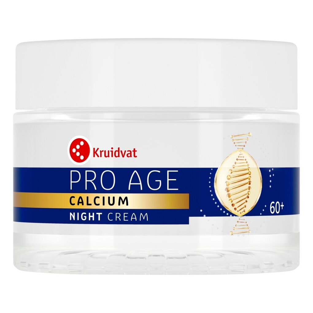 Kruidvat Pro Age Calcium 60+ Nachtcrème
