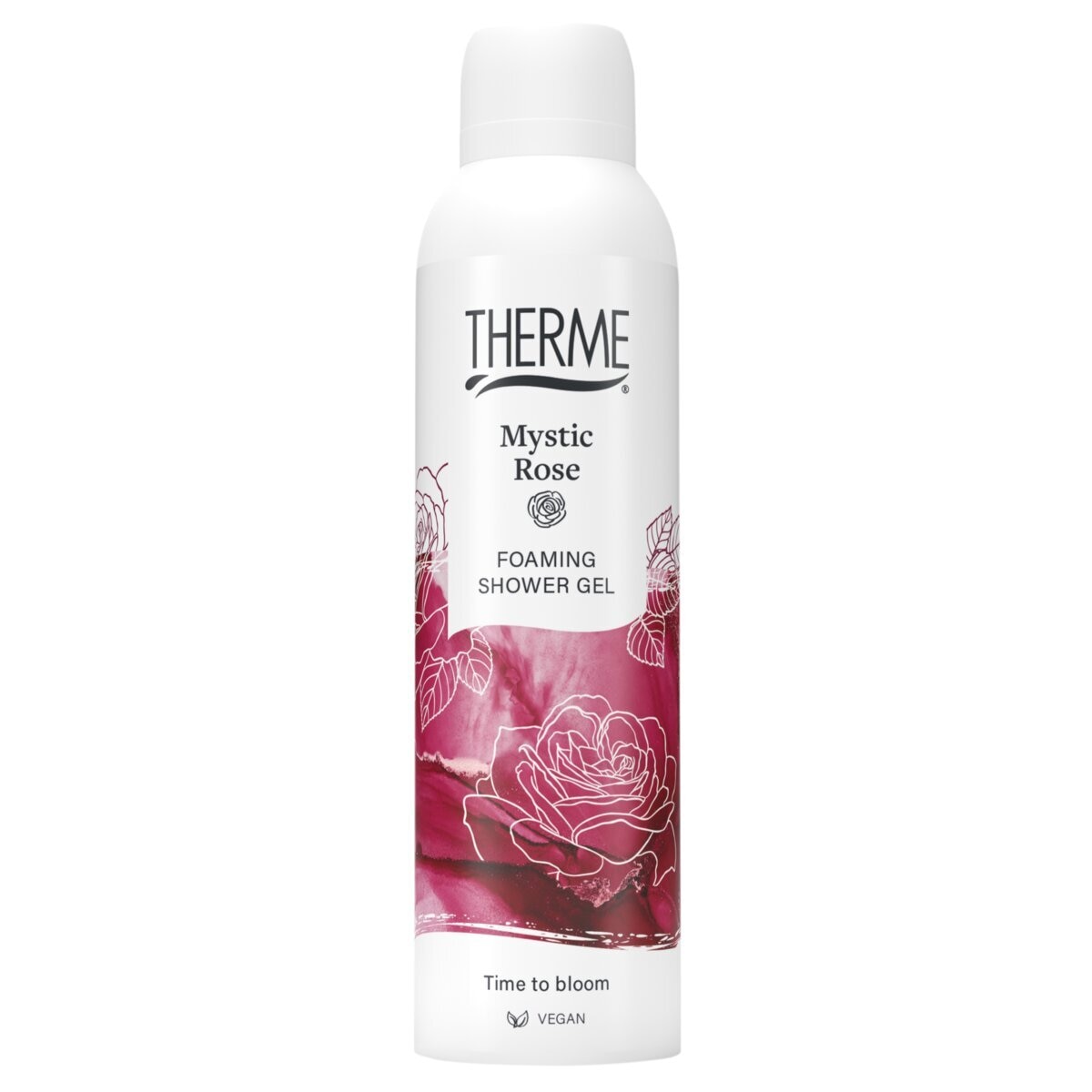Afbeelding van Therme Mystic Rose Foaming Shower Gel - 200 ml