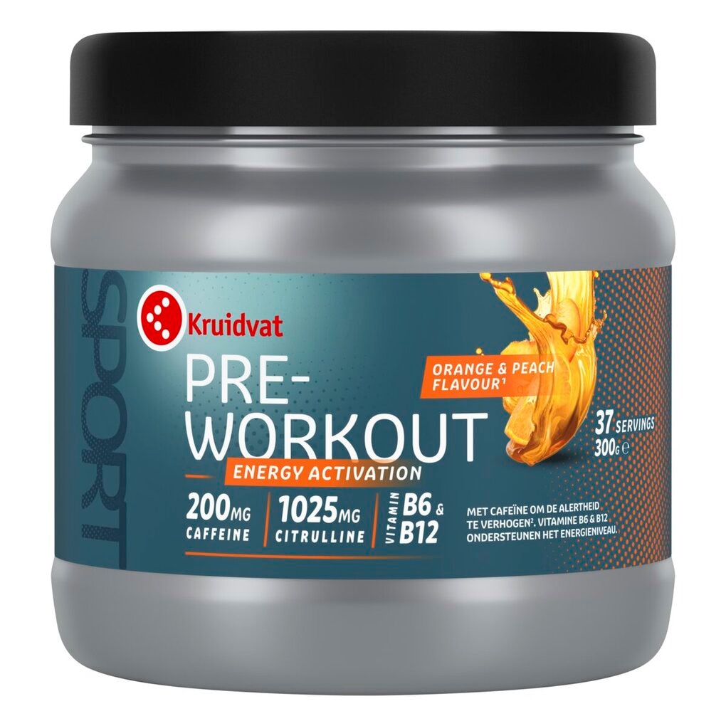 Kruidvat Orange & Peach Pre-Workout