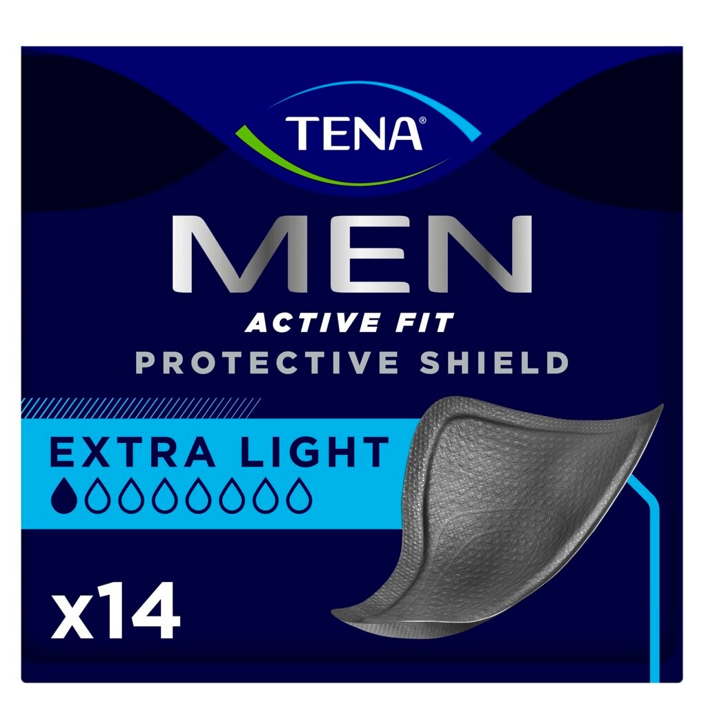 Tena Men Active Fit Extra Light Protective Shield