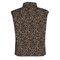 From PB With Love Denim Gilet met Panterprint
