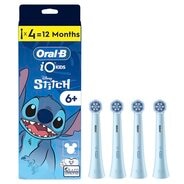 Afbeelding van Oral-B iO Kids Disney Stitch 6+ Jaar Opzetborstels - 4 stuks