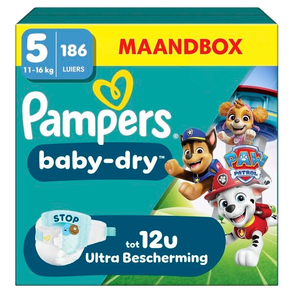 Pampers Baby-Dry Paw Patrol Maat 5 Luiers