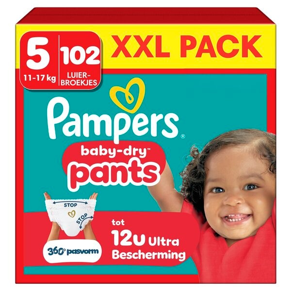 Pampers Baby-Dry Pants Maat 5 Luierbroekjes