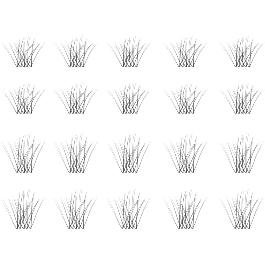 Essence What The Fake! 06 Natural Cluster Black False Lashes