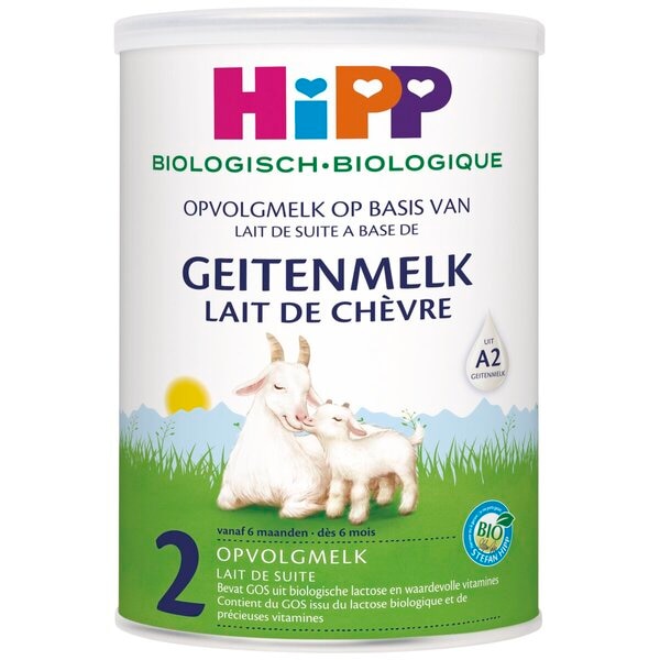 HiPP Biologisch 2 6-12M Opvolgmelk op Basis van Geitenmelk