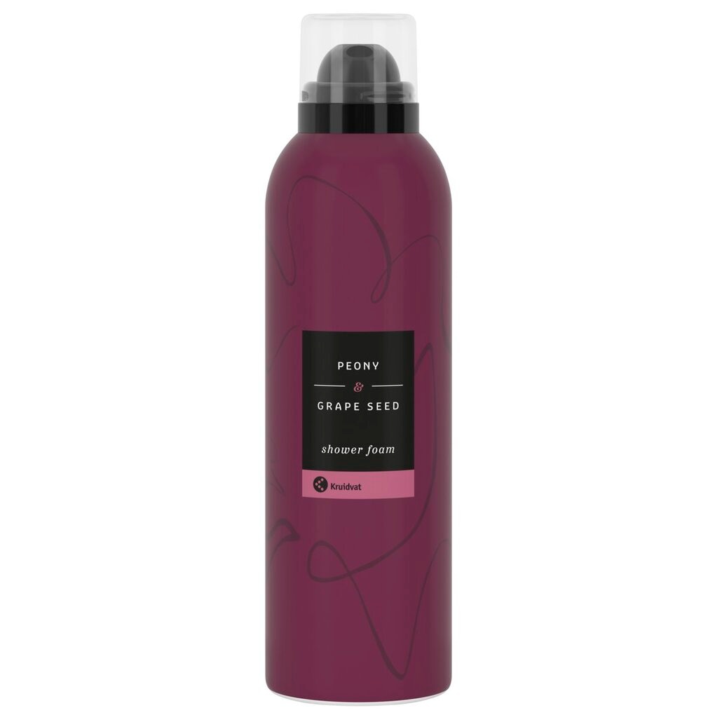 Kruidvat Moments Peony & Grape Seed Shower Foam