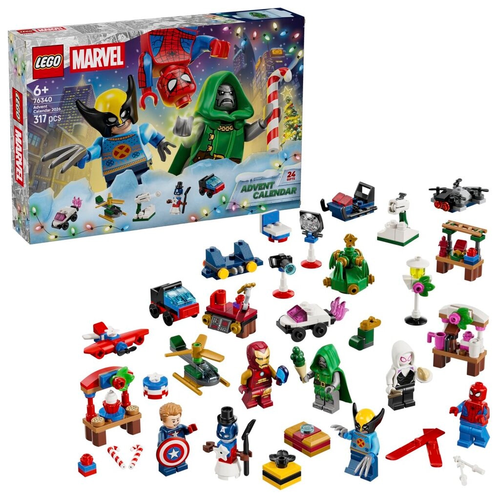 LEGO Marvel 76340 Heroes Adventskalender 2026 LEGO Marvel 76340 Heroes Adventskalender 2026