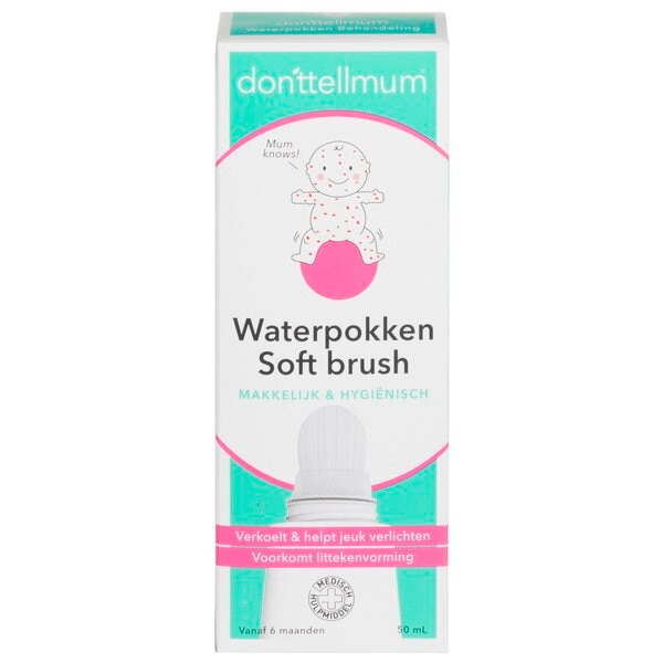 Donttellmum Waterpokken Soft Brush