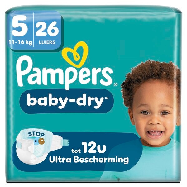 Pampers Baby-Dry Maat 5 Luiers