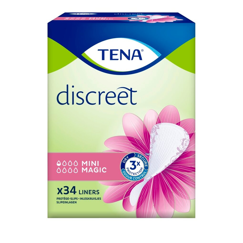 Tena Lady Discreet Mini Magic Inlegkruisjes