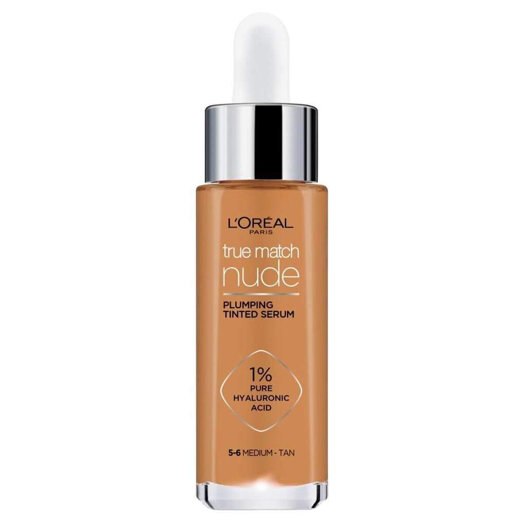 L'Oréal Paris True Match Nude 5-6 Medium Tan Plumping Tinted Serum