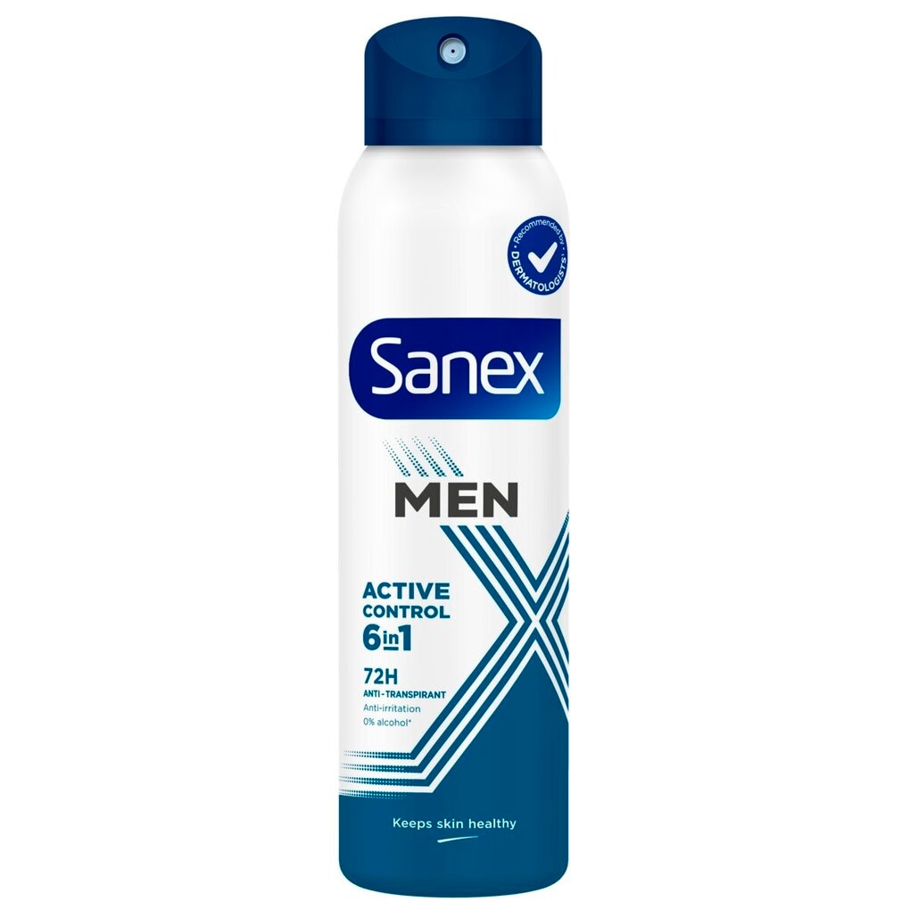 Sanex Men Active Control 72H 6-in-1 Antitranspirant Spray