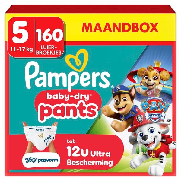 Pampers Baby-Dry Paw Patrol Pants Maat 5 Luierbroekjes