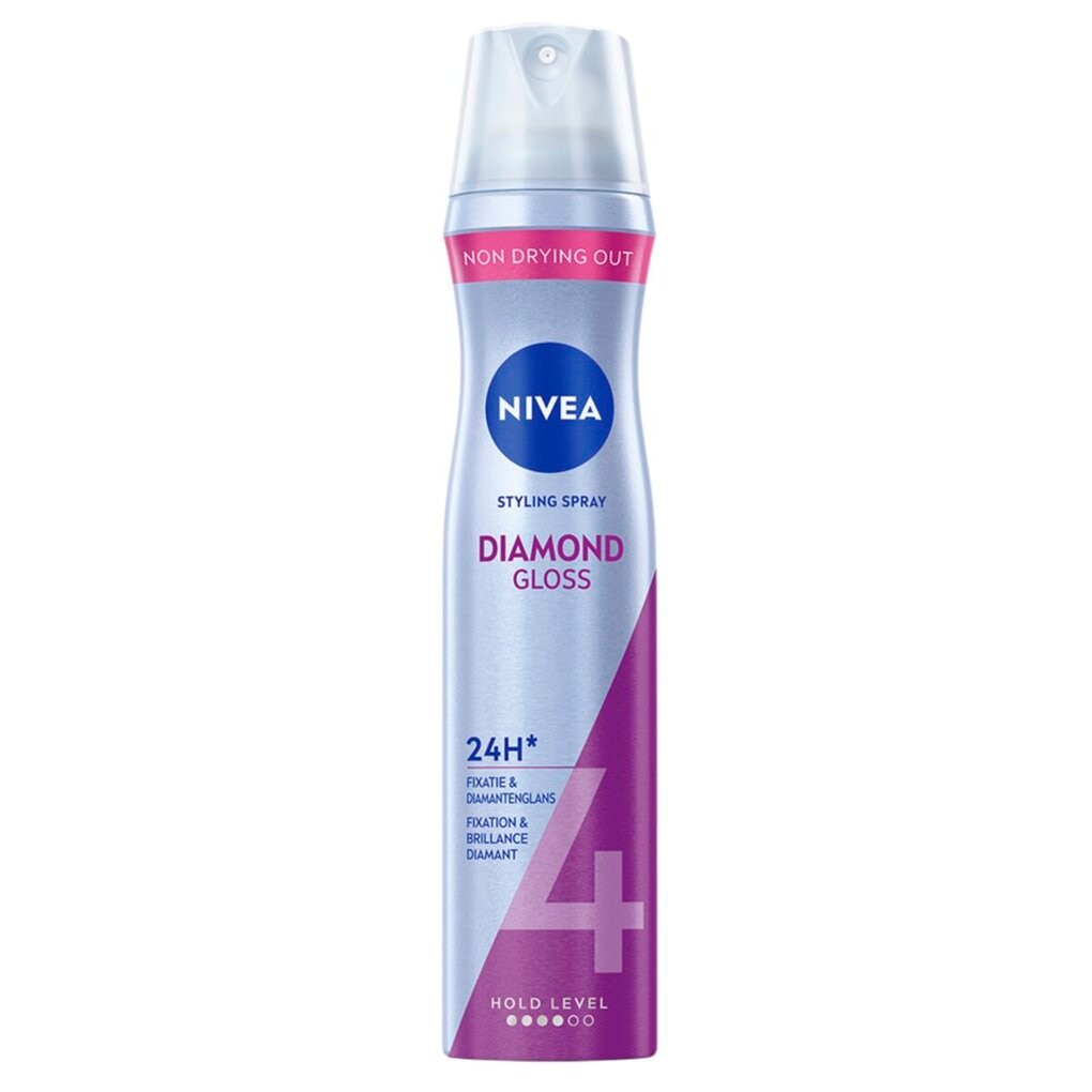 NIVEA Diamond Gloss Care Hold 4 Styling Haarspray