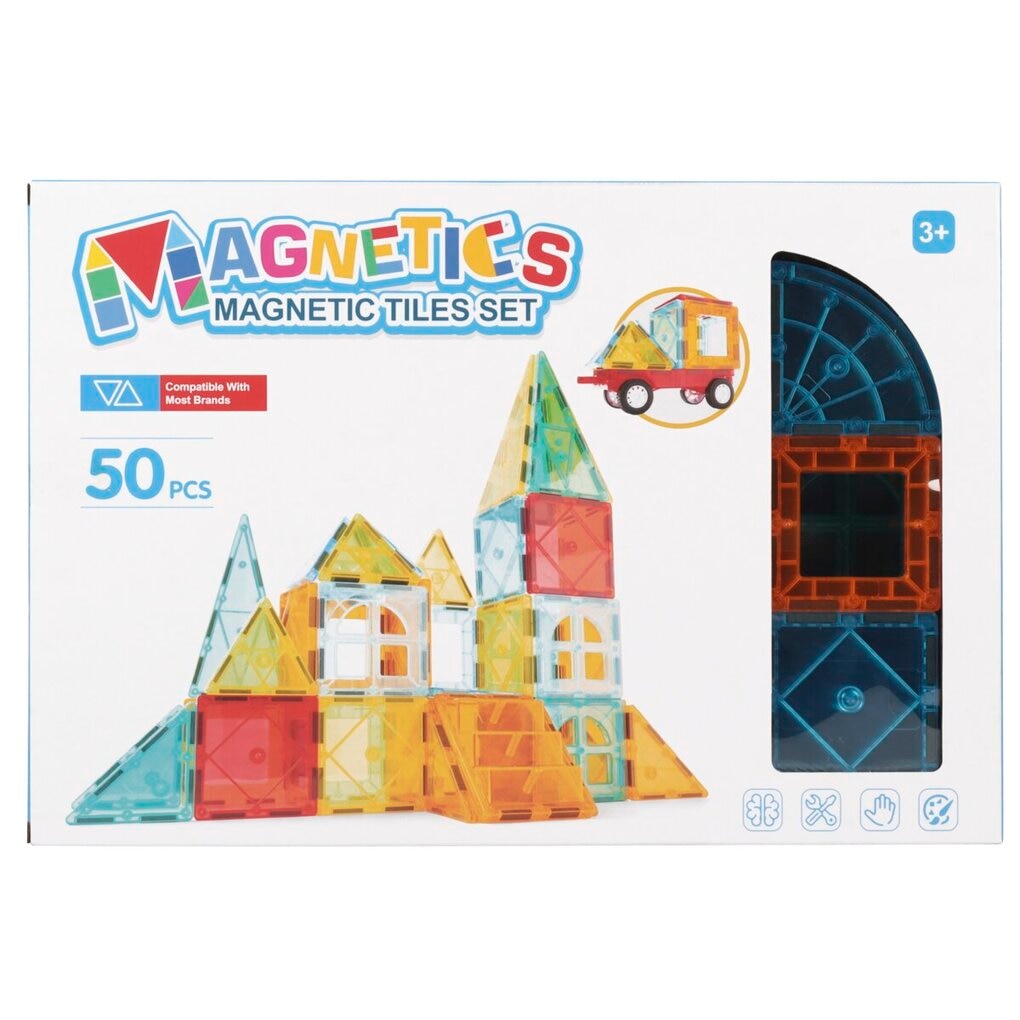 Magnetics Magnetic Tiles Set Magnetics Magnetic Tiles Set