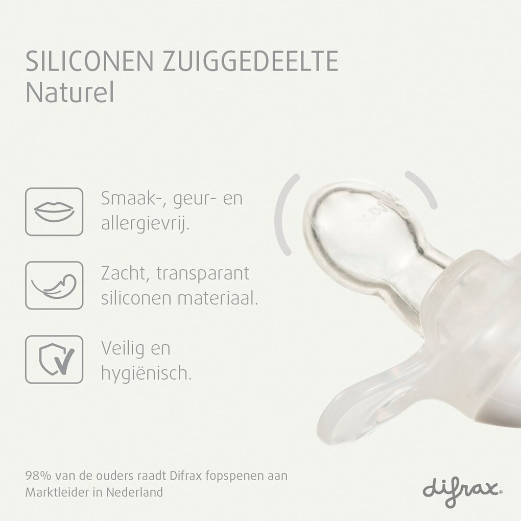 Difrax Natural 18+M Fopspeen