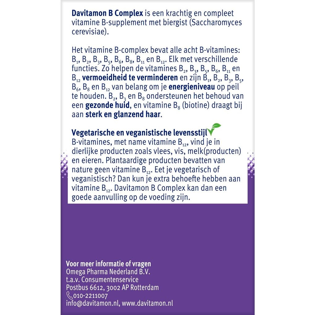 Davitamon B-Complex Forte Dragees