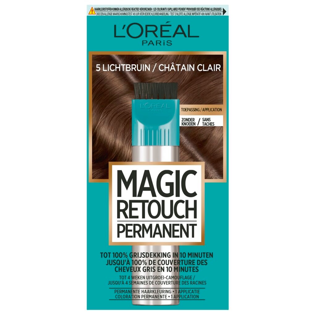 L'Oréal Paris Magic Retouch 5 Lichtbruin Permanente Haarkleuring