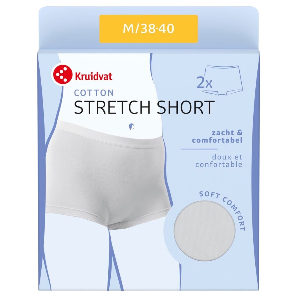 Kruidvat Cotton Stretch Damesshort