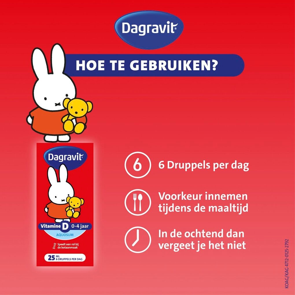 Dagravit Kids Vitamine D Aquosum Druppels