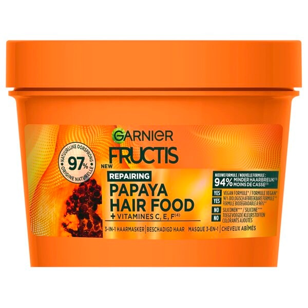 Garnier Fructis Color Repairing Papaya Hair Food 3-in-1 Haarmasker