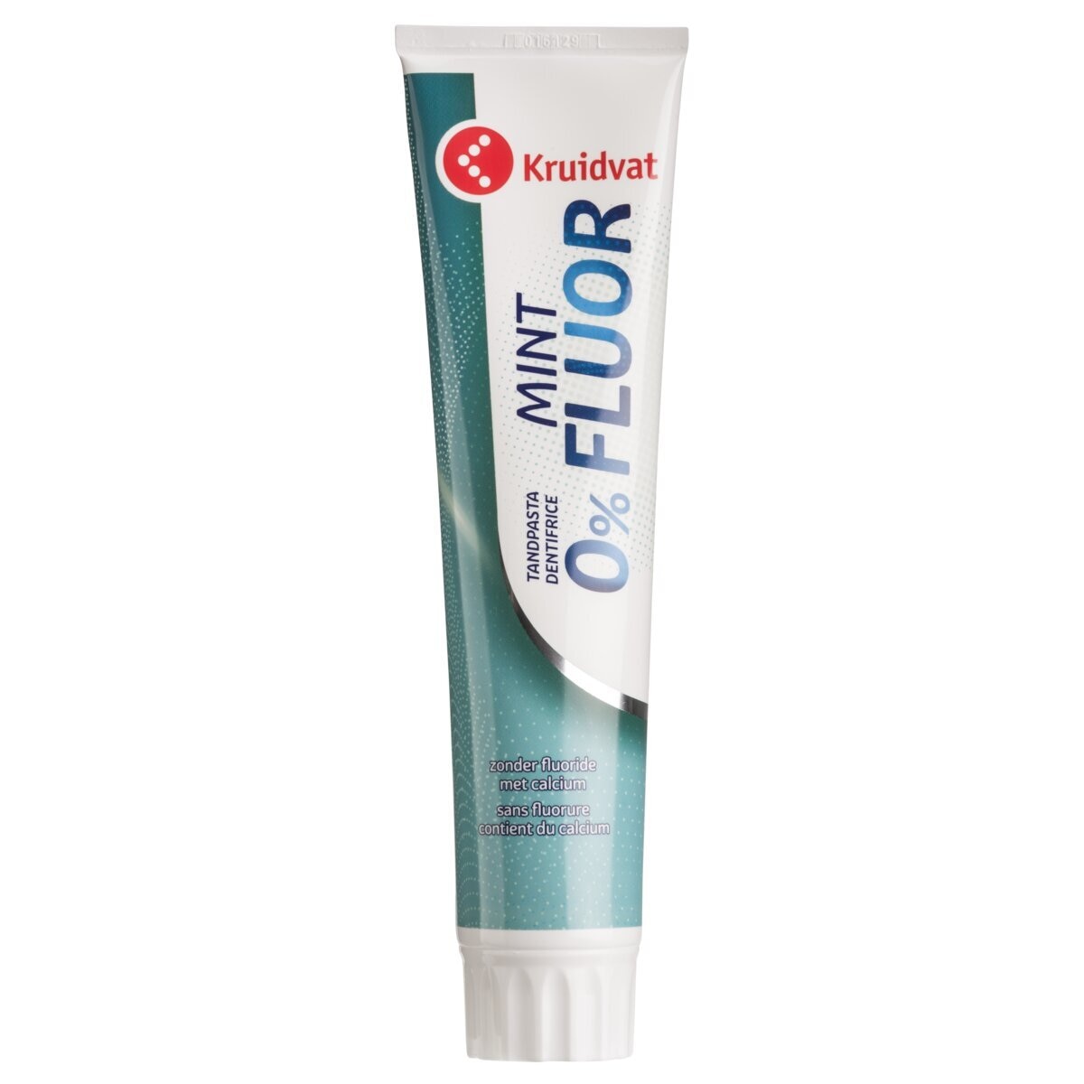 Afbeelding van Kruidvat 0% Fluor Tandpasta - 125ml