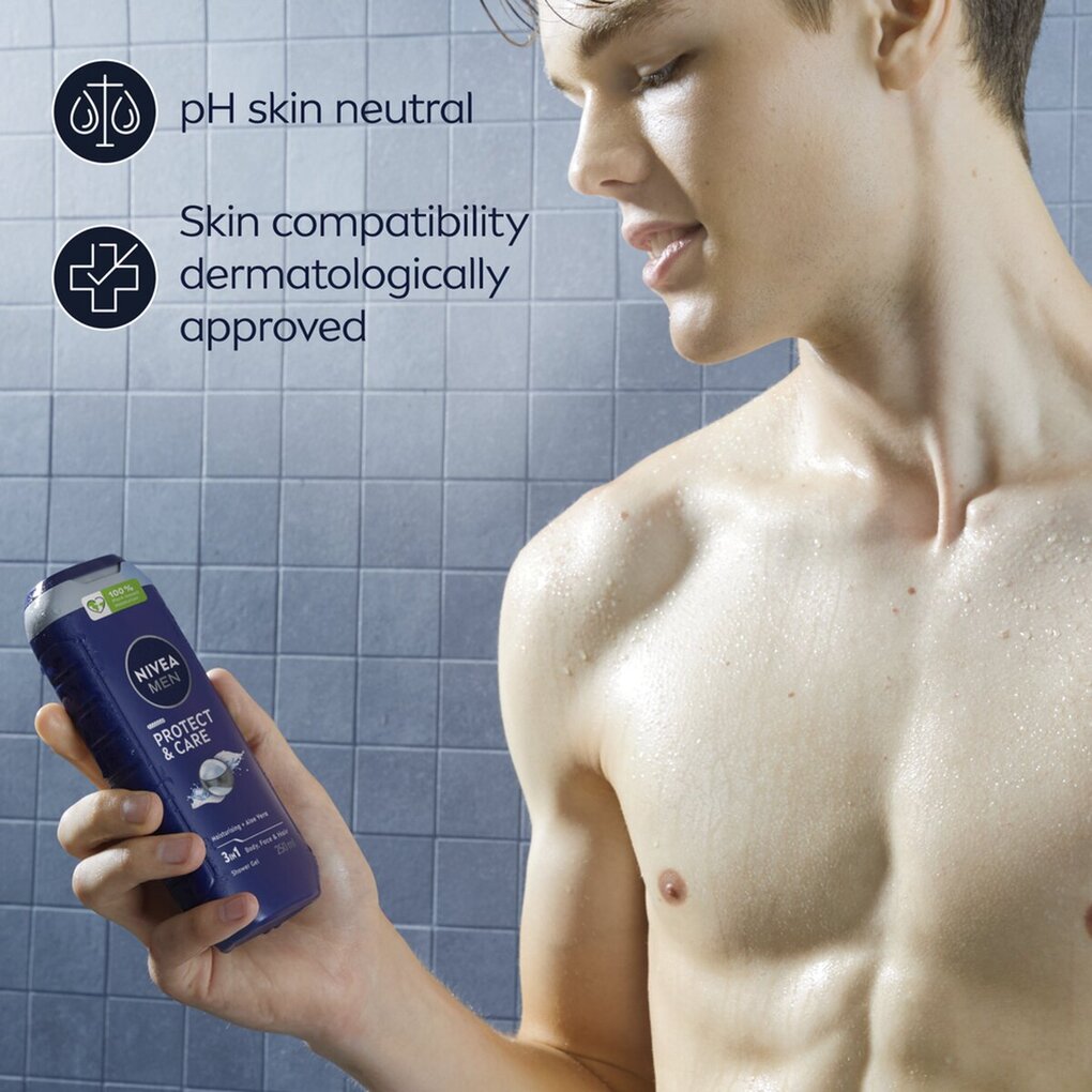 NIVEA Men Protect & Care 3-in-1 Douchegel