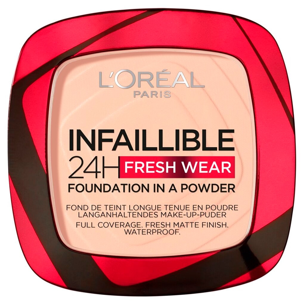 L'Oréal Paris Infaillible 24H Fresh Wear 180 Rose Sand Foundation in a Powder