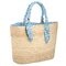 From PB With Love Rieten Strandtas met Paisleyprint