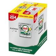 Afbeelding van Dreft Platinum All-In-One Vaatwascapsules - 204 capsules