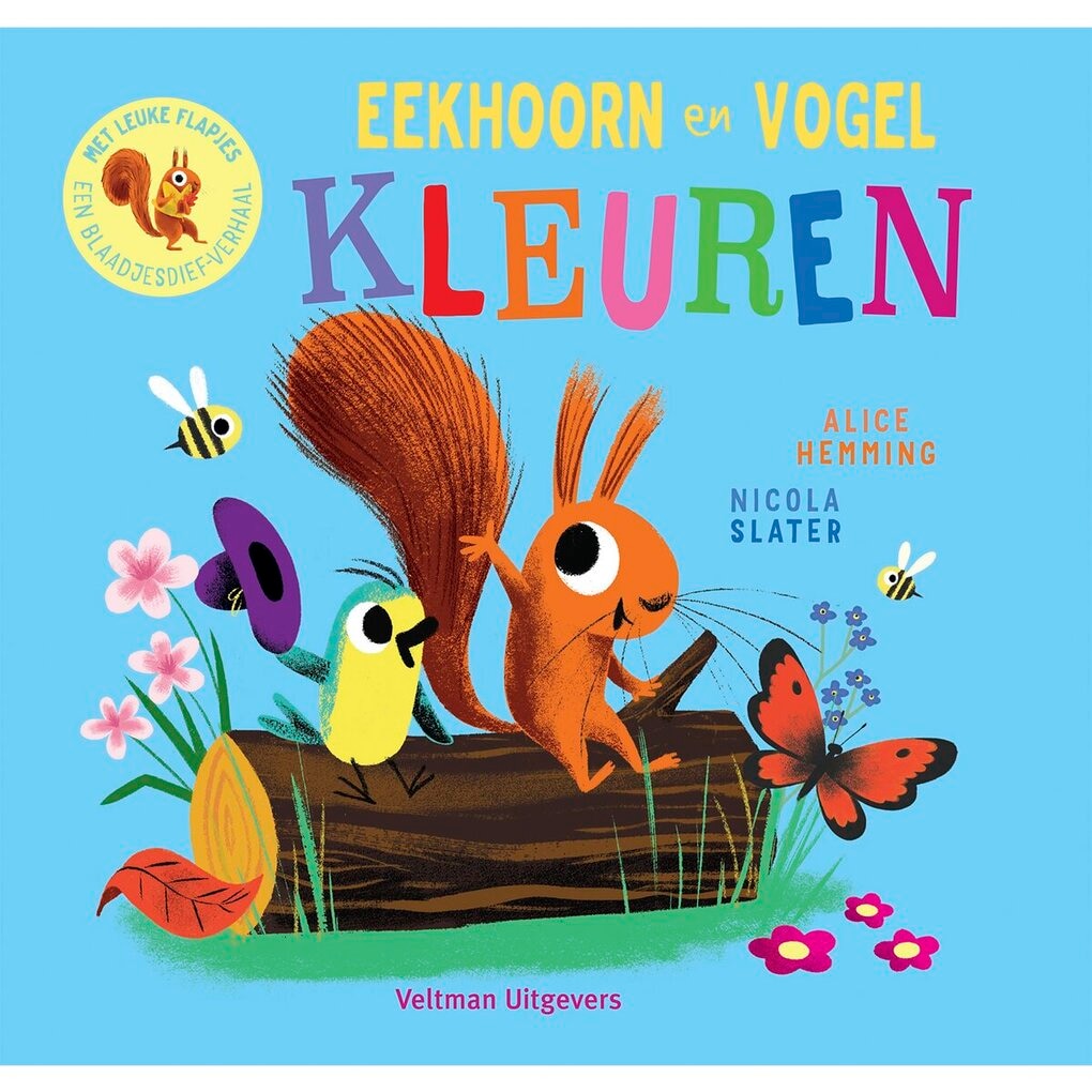 Eekhoorn en Vogel - Kleuren - Alice Hemming en Nicola Slater Kinderboek