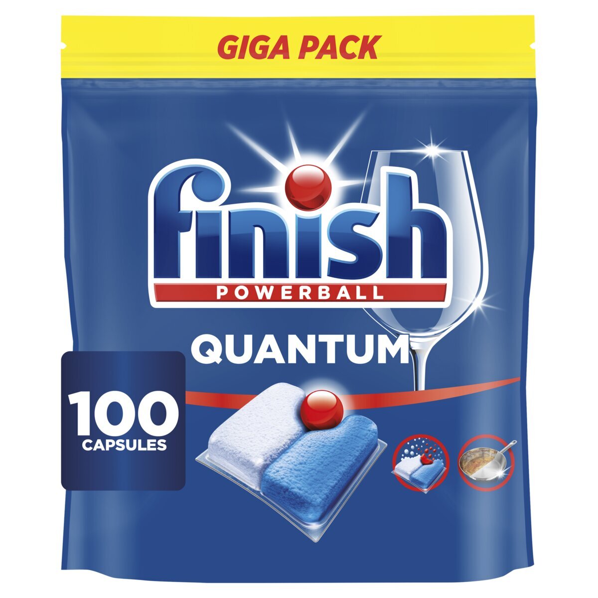 Finish Quantum Vaatwastabletten - 100 tabletten