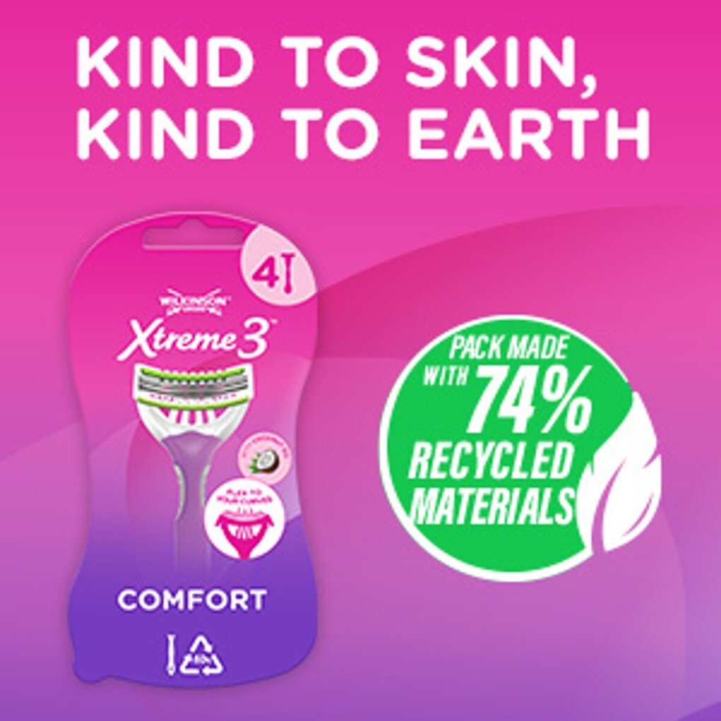 Wilkinson Sword Xtreme3 Beauty Wegwerpscheermesjes