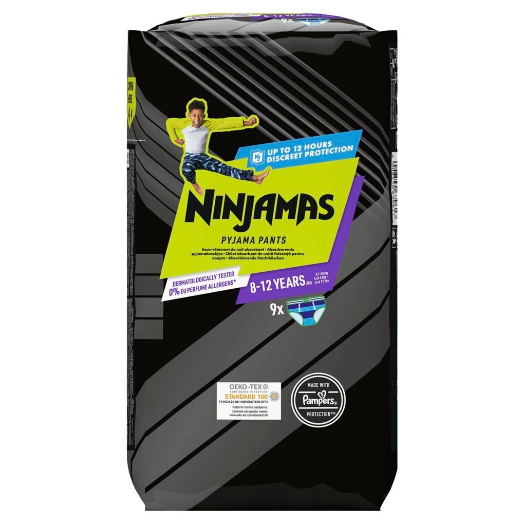 Pampers Ninjamas Jongens 8-12 Jaar Pyjama Pants