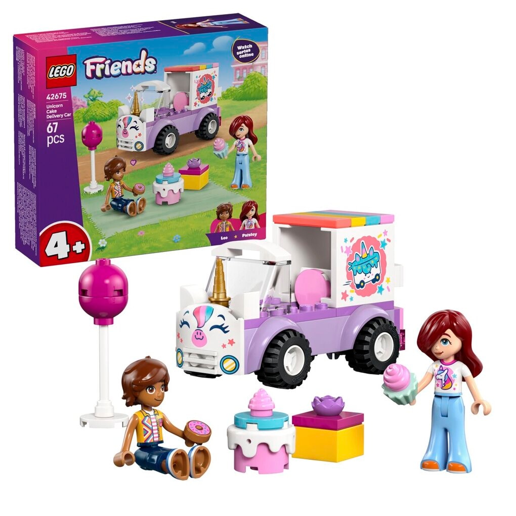 LEGO Friends 42675 Eenhoorn Taartenbezorgauto