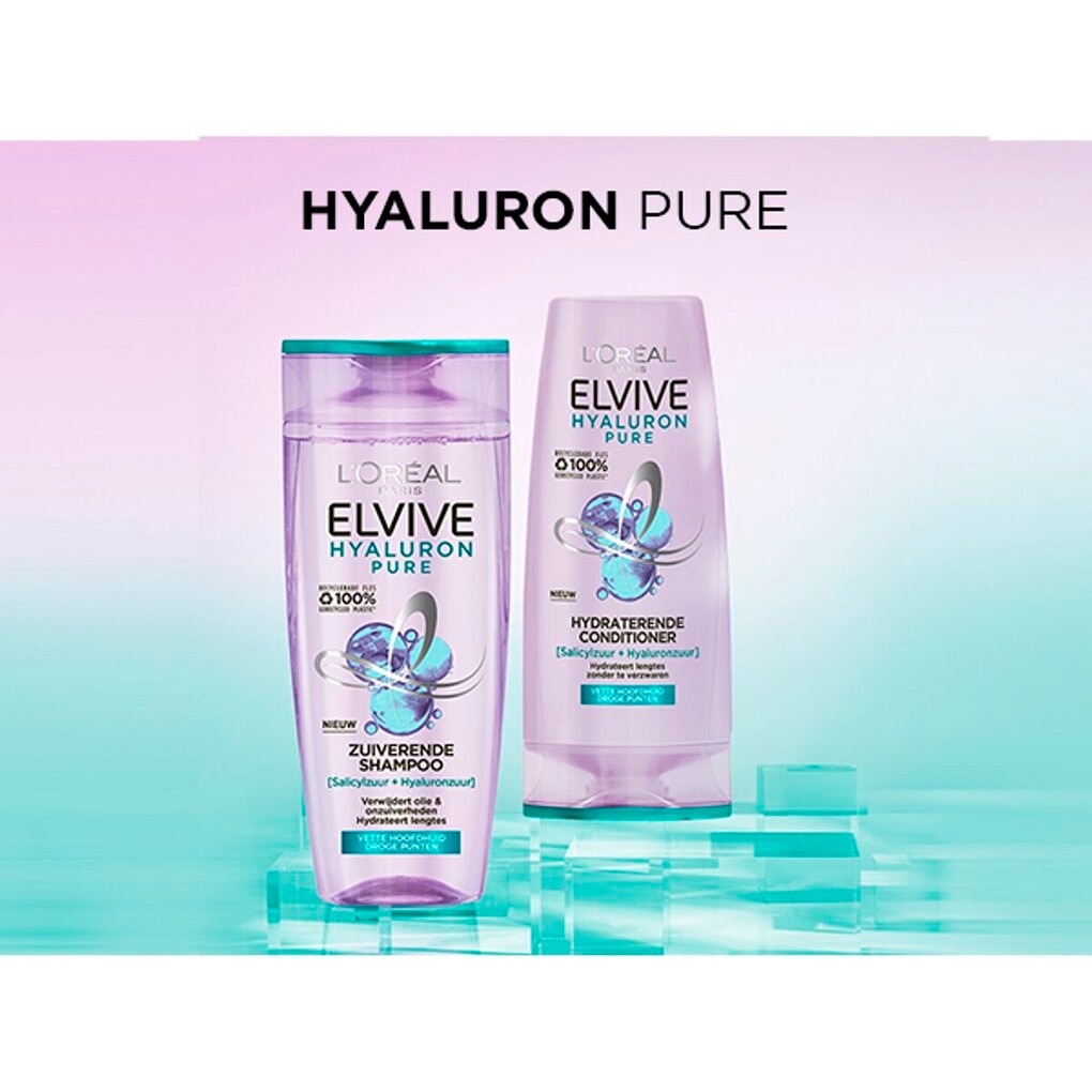 L'Oréal Paris Elvive Hyaluron Pure Zuiverende Shampoo