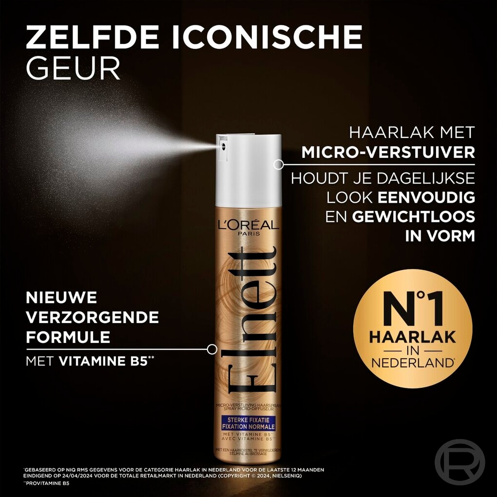 L'Oréal Paris Elnett Satin Sterke Fixatie Haarspray