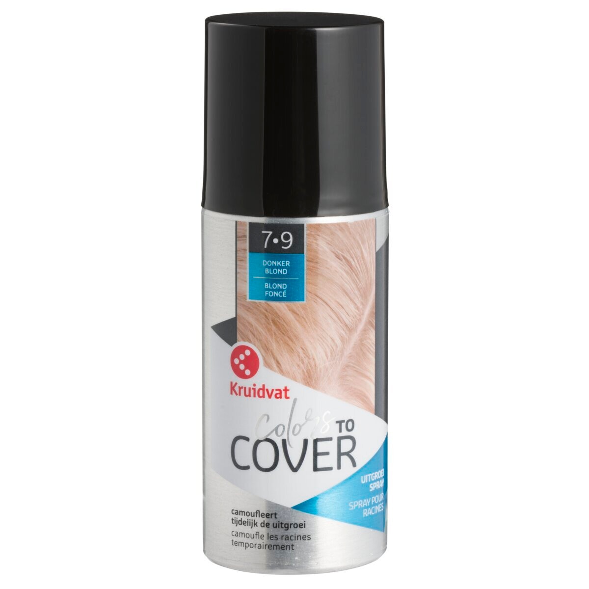 Afbeelding van Kruidvat Colors to Cover Uitgroeispray - Donkerblond - 100ml