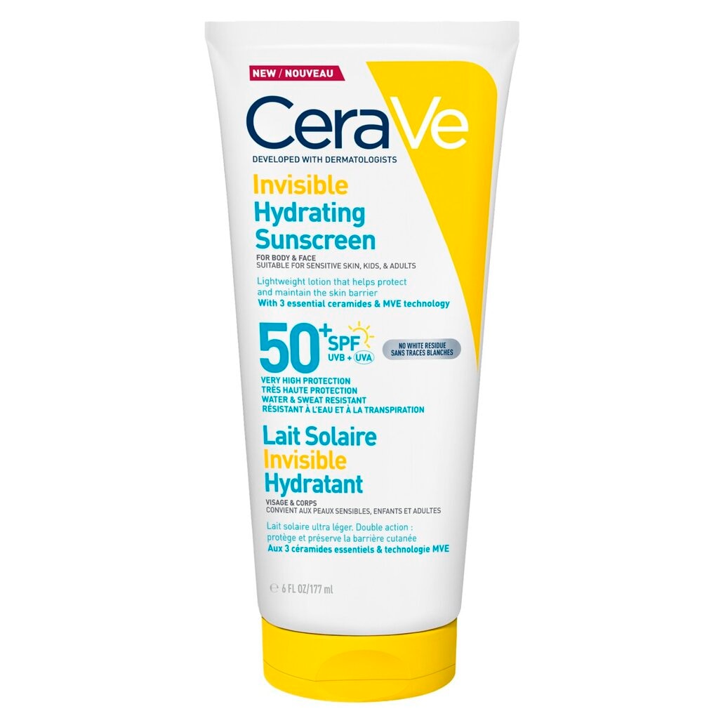 CeraVe SPF50 Invisible Hydrating Sunscreen