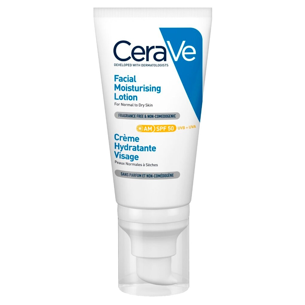 CeraVe SPF50 Hydraterende Gezichtscrème