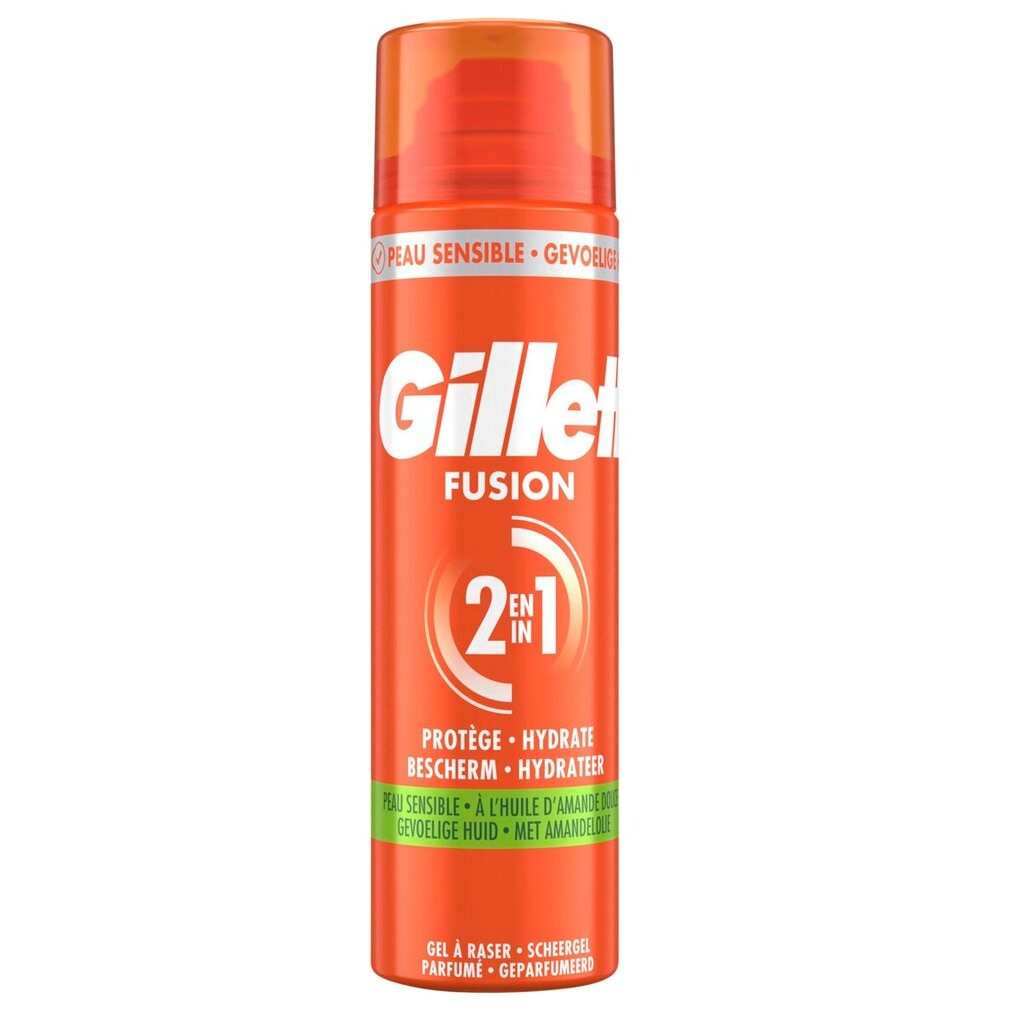 Gillette Fusion Hydra Scheergel voor de Gevoelige Huid Gillette Fusion Hydra Scheergel voor de Gevoelige Huid