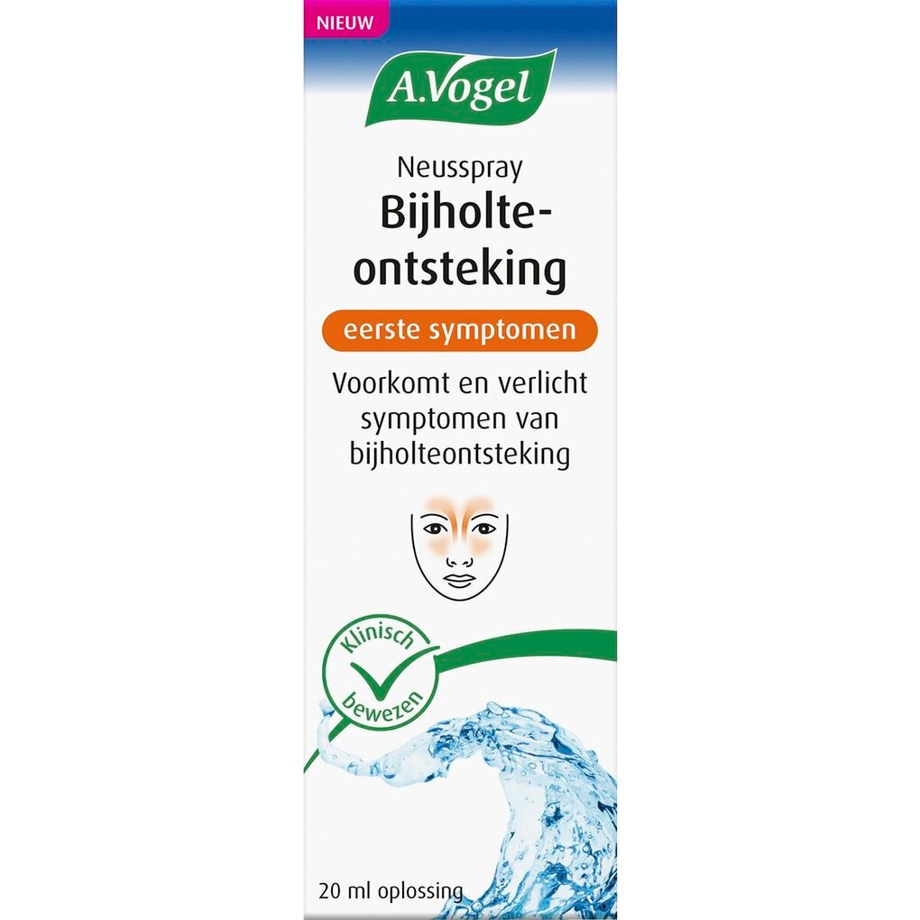 A.Vogel Neusspray Bijholteontsteking bij Eerste Symptomen