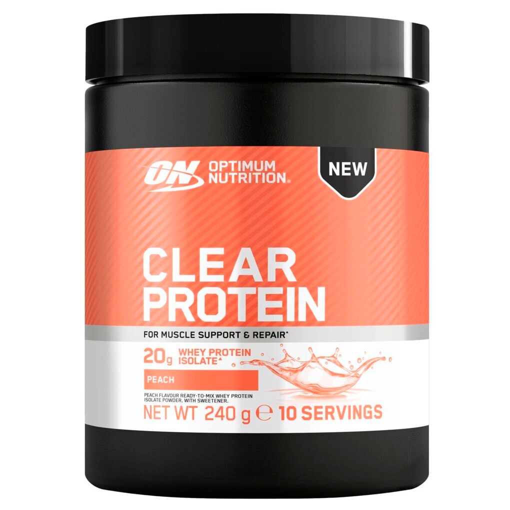 Optimum Nutrition Clear Whey Peach Protein Powder Optimum Nutrition Clear Whey Peach Protein Powder