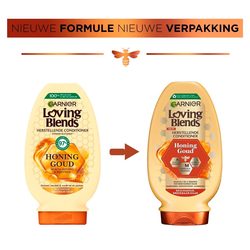 Garnier Loving Blends Honing Goud Herstellende Conditioner